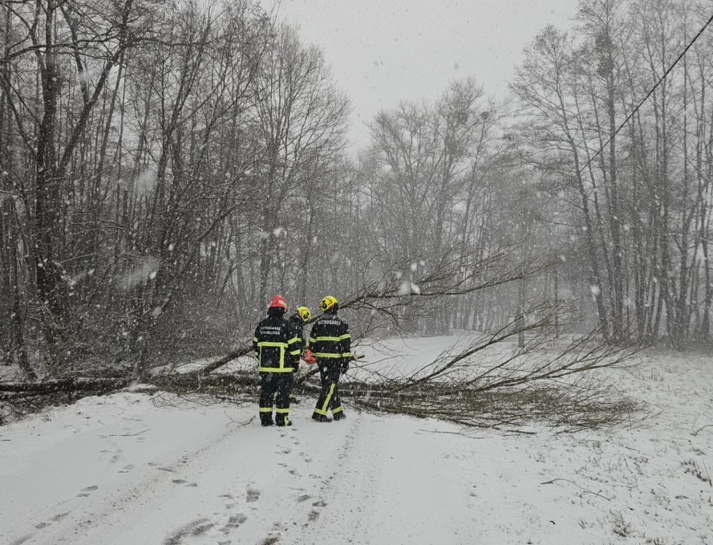 Snijeg izazvao prometni kolaps