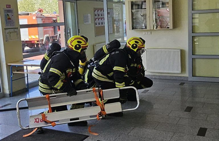 Evakuacija u I. Osnovnoj školi Čakovec