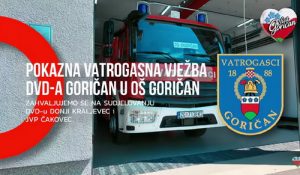 VIDEO: Vatrogasna vježba u Goričanu